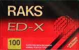 Compact Cassette: RAKS  - ED-X 100