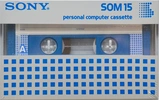 Compact Cassette Sony SOM 15 Computer Cassette 1984 Japan