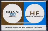 Compact Cassette: Sony  -  120