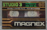 Compact Cassette:  Magnex - Studio 3 60