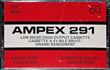 Compact Cassette:  Ampex - 291 60