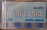 Compact Cassette: Unknown Continental -  60