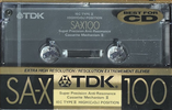 Compact Cassette: TDK  - SA-X 100