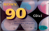 Compact Cassette: Sony  - CDix I 90