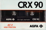 Compact Cassette: AGFA  - CRX 90