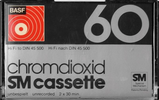 Compact Cassette: BASF  - Chromdioxid 60