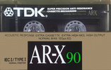 Compact Cassette: TDK  - AR-X 90