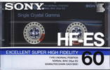 Compact Cassette: Sony  - HF-ES 60