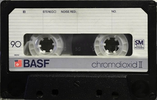 Compact Cassette: BASF  - Chromdioxid II 90