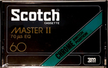 Compact Cassette: 3M Scotch - Master II 60