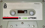 Compact Cassette: TDK  - D 90