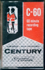 Compact Cassette:  Century -  60