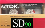 Compact Cassette: TDK  - SD 90