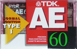 Compact Cassette: TDK  - AE 60