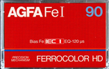 Compact Cassette: AGFA  - Ferrocolor HD 90