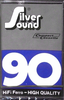 Compact Cassette: Unknown Silver Sound -  90