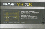 Compact Cassette: Polimer Diamant - C-II 90