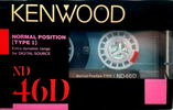 Compact Cassette:  Kenwood - ND 45