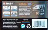 Compact Cassette: BASF  - Chrome Super Quality II 90