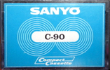 Compact Cassette:  Sanyo -  90