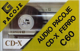 Compact Cassette:  Pacoje - CD-X 60