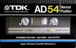 Compact Cassette: TDK  - AD 54