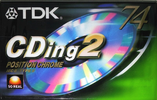 Compact Cassette: TDK  - CDing 2 74