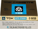 Compact Cassette: TDK  - SD 90