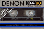 Compact Cassette: Nippon Columbia / Denon Denon - DX4 90