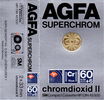 Compact Cassette: AGFA  - Superchrom 60+6