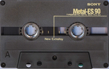 Compact Cassette: Sony  - Metal-ES 90