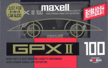 Compact Cassette: Maxell / Hitachi Maxell - GPX II 100