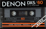 Compact Cassette: Nippon Columbia / Denon Denon - DX5 60