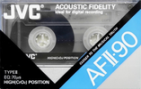 Compact Cassette:  JVC - AFII 90