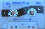 Compact Cassette: FUJI AXIA - Hello Kitty 74