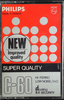 Compact Cassette: Philips  - Super Quality 60