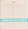 Compact Cassette: Unknown Bon -  60