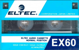 Compact Cassette:  Eltec - EX 60