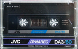 Compact Cassette:  JVC - DA3 60