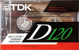 Compact Cassette: TDK  - D 120