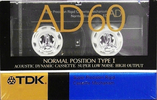 Compact Cassette: TDK  - AD 60