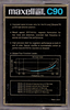 Compact Cassette: Maxell / Hitachi Maxell - UD XLII 90