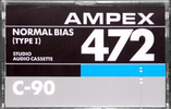 Compact Cassette: AMPEX Ampex - 472 90