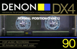 Compact Cassette: Nippon Columbia / Denon Denon - DX4 90