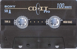 Compact Cassette: Sony  - CD-IT PRO 100