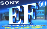 Compact Cassette: Sony  - EF 60