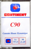 Compact Cassette:  Continent C -  90