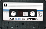 Compact Cassette: TDK  - AD 46