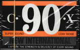 Compact Cassette:  New International -  90