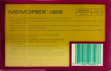 Compact Cassette: Memorex  - dBS 60